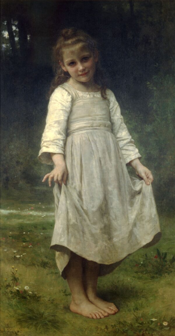 La reverencia – William Bouguereau William Bouguereau mx.artemisreproduction.com