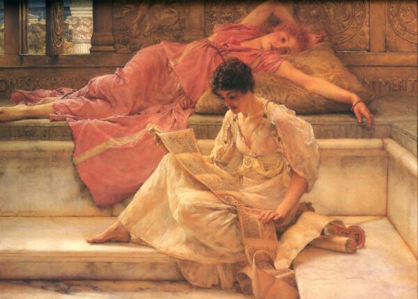 El poeta favorito – Lawrence Alma-Tadema Lawrence Alma-Tadema mx.artemisreproduction.com