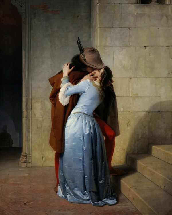 El beso – Francesco Hayez Cuadros Populares mx.artemisreproduction.com