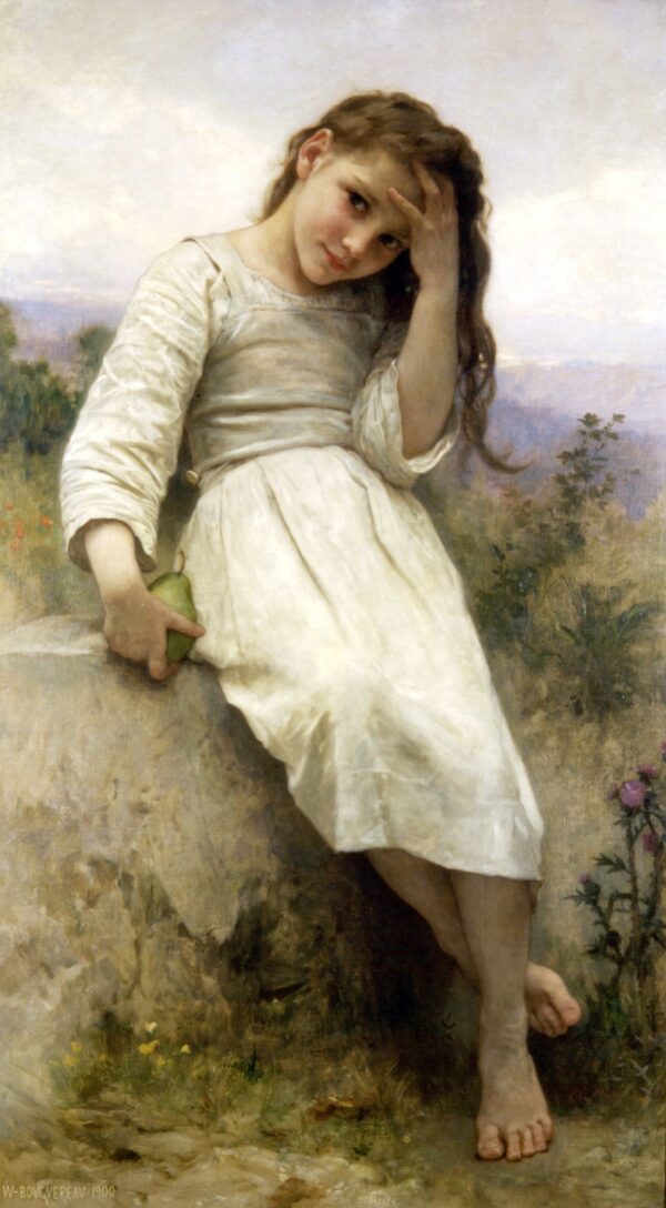 El pequeño maraudero – William Bouguereau William Bouguereau mx.artemisreproduction.com