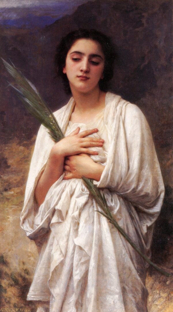 La hoja de palma – William Bouguereau William Bouguereau mx.artemisreproduction.com