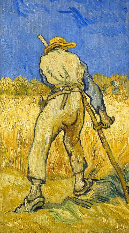 El segador – Van Gogh Vincent Van Gogh mx.artemisreproduction.com