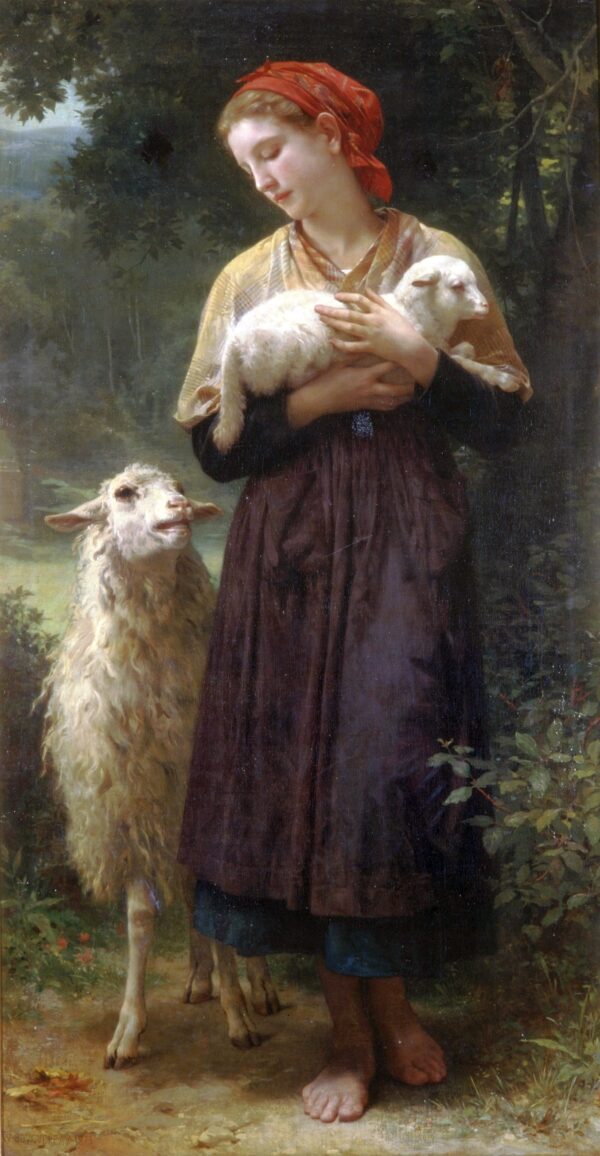 La pastora – William Bouguereau William Bouguereau mx.artemisreproduction.com