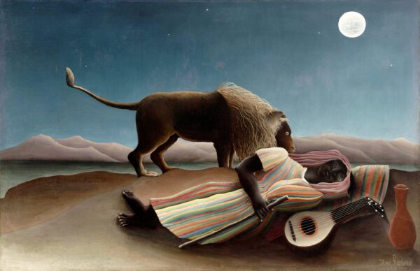 La bohemia dormida – Henri Rousseau Cuadros Populares mx.artemisreproduction.com