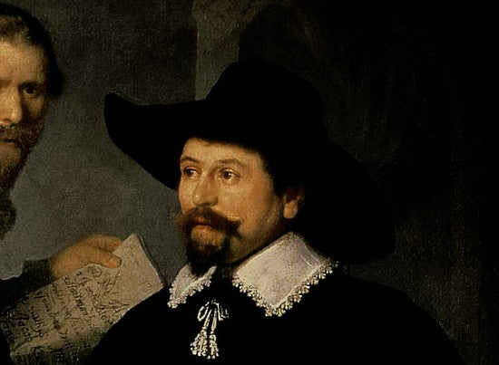 La lección de anatomía del Dr. Nicolaes Tulp (detalle de 7543) – Rembrandt van Rijn Rembrandt van Rijn mx.artemisreproduction.com