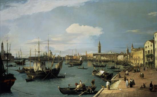 Riva de los Schiavoni mirando al oeste – Giovanni Antonio Canal Giovanni Antonio Canal mx.artemisreproduction.com