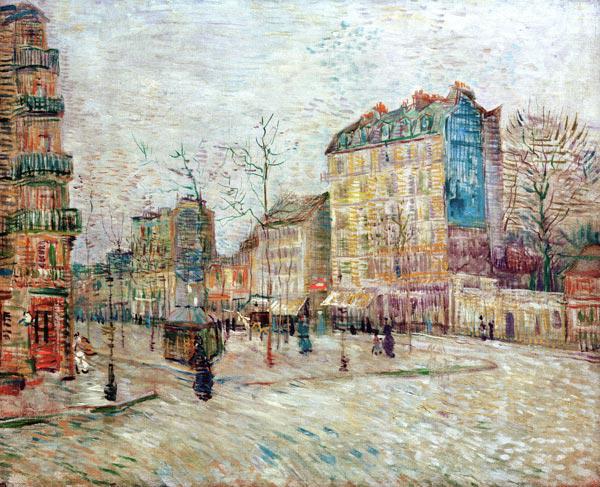 Boulevard de Clichy – van Gogh Vincent Van Gogh mx.artemisreproduction.com