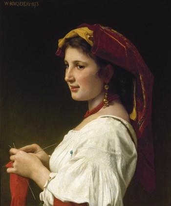 La tricoteuse – William Bouguereau William Bouguereau mx.artemisreproduction.com