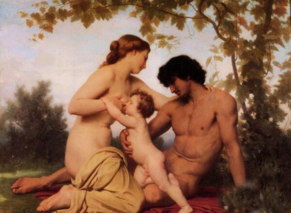 El tiempo de la familia – William Bouguereau William Bouguereau mx.artemisreproduction.com