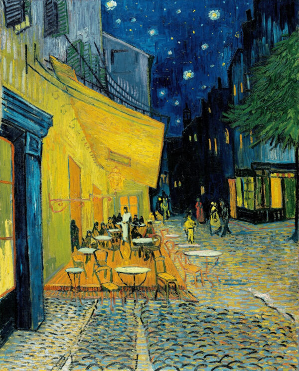 Terraza del café por la noche – Van Gogh Cuadros Populares mx.artemisreproduction.com