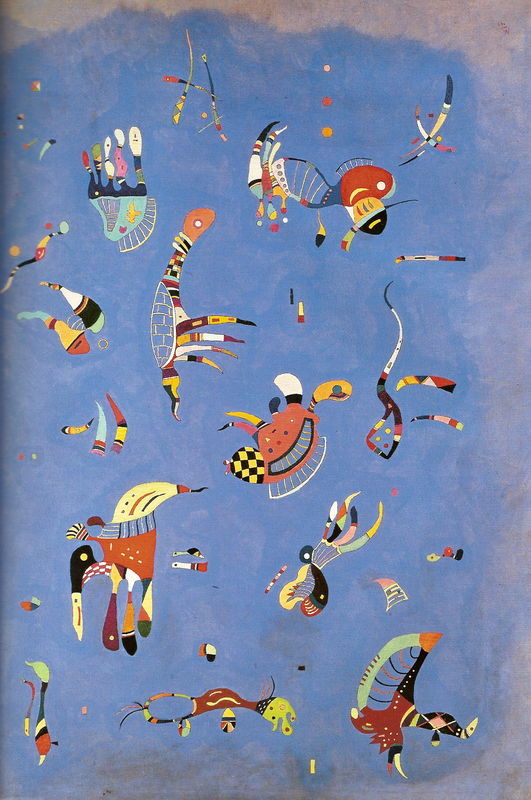 Bleu de ciel – Vassily Kandinsky Vasili Kandinski mx.artemisreproduction.com