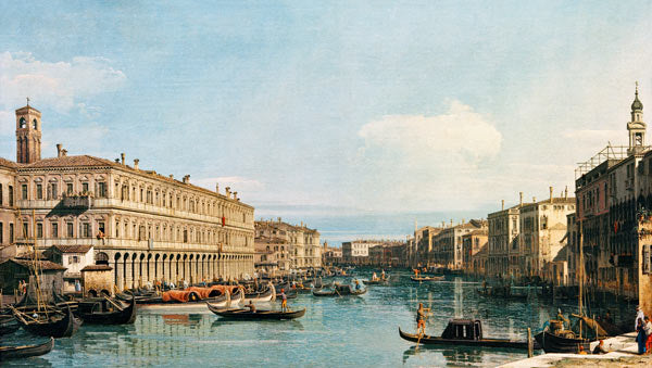 Vista del gran canal – Giovanni Antonio Canal Giovanni Antonio Canal mx.artemisreproduction.com