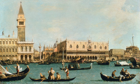 Venecia desde el Bacino – Giovanni Antonio Canal Giovanni Antonio Canal mx.artemisreproduction.com