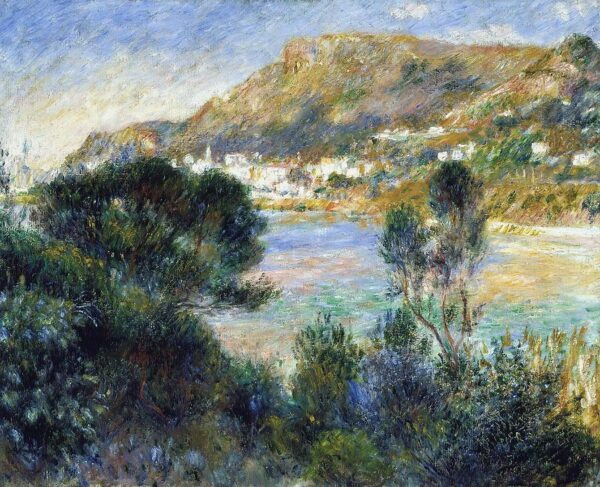 Vista de Cap Martin a Monte Carlo – Pierre-Auguste Renoir Pierre-Auguste Renoir mx.artemisreproduction.com