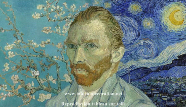 Retrato de Van Gogh en Tableau Vincent Van Gogh mx.artemisreproduction.com