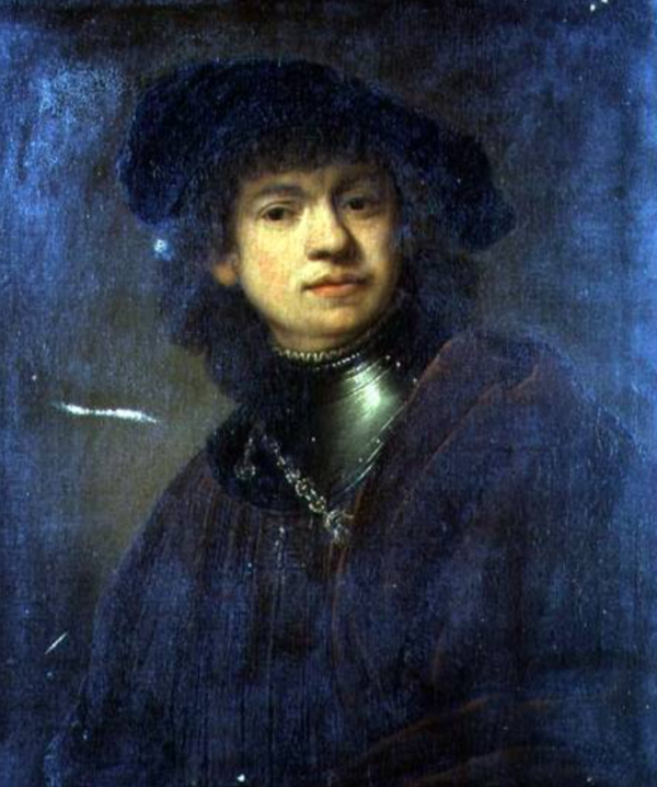 Autorretrato (óleo sobre lienzo) – Rembrandt van Rijn Rembrandt van Rijn mx.artemisreproduction.com