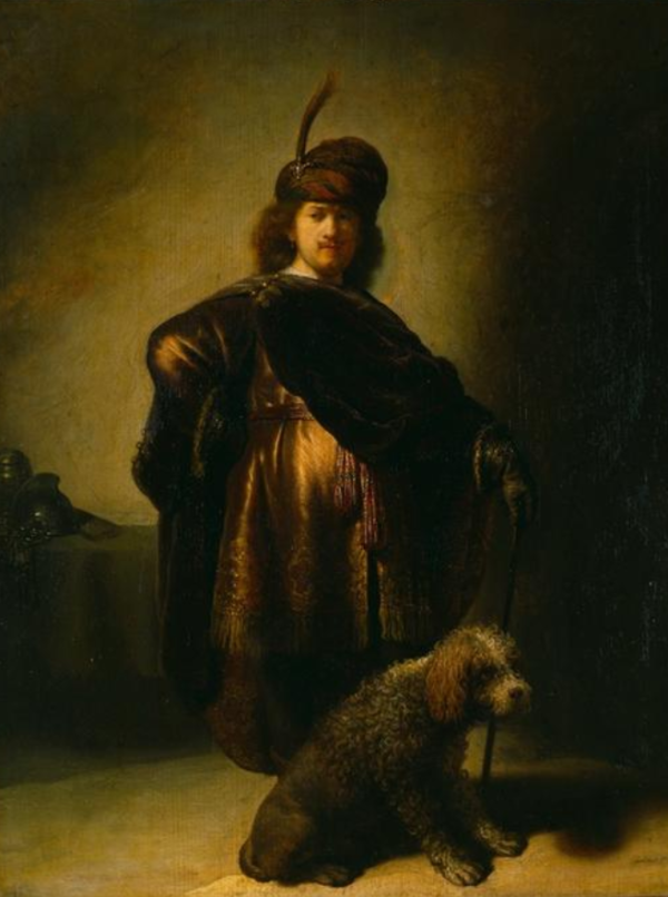 Autorretrato en traje oriental – Rembrandt van Rijn Rembrandt van Rijn mx.artemisreproduction.com