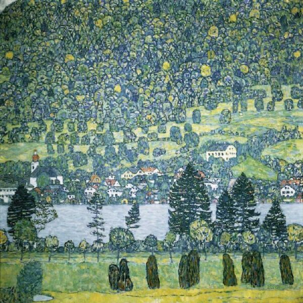 Bosque en pendiente Unterach en el Attersee – Gustav Klimt Gustav Klimt mx.artemisreproduction.com