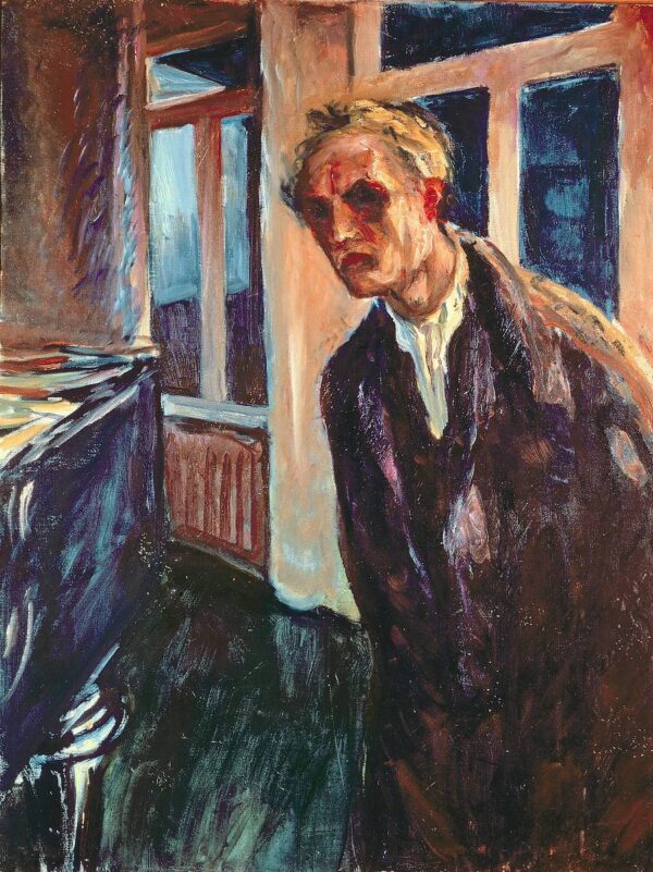 Vagabundo de noche: autorretrato – Edvard Munch Edvard Munch mx.artemisreproduction.com