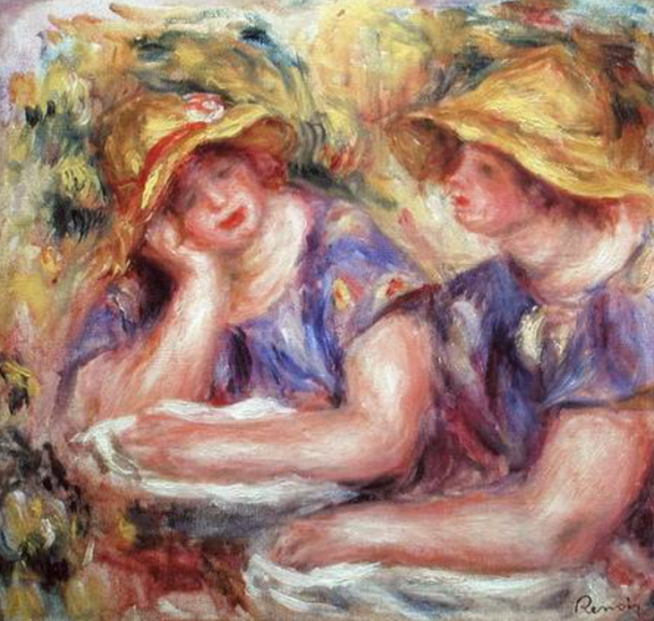 Dos mujeres en blusa – Pierre-Auguste Renoir Pierre-Auguste Renoir mx.artemisreproduction.com