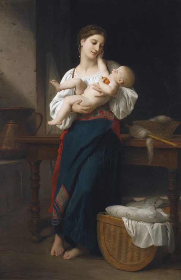 Madre e hijo – William Bouguereau William Bouguereau mx.artemisreproduction.com