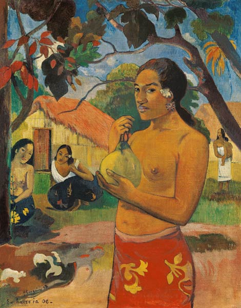 ¿A dónde vas? – Paul Gauguin Paul Gauguin mx.artemisreproduction.com