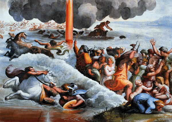 Los israelitas y el mar rojo – Raphaël (pintor) Rafael Sanzio mx.artemisreproduction.com