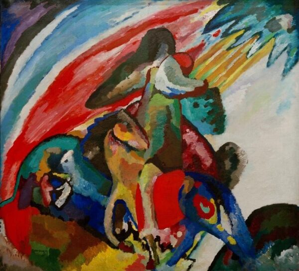 Improvisación 12 (el caballero) – Vassily Kandinsky Vasili Kandinski mx.artemisreproduction.com