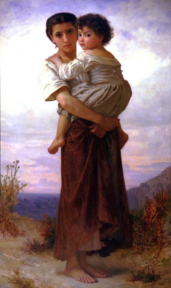 Jóvenes bohemios – William Bouguereau William Bouguereau mx.artemisreproduction.com