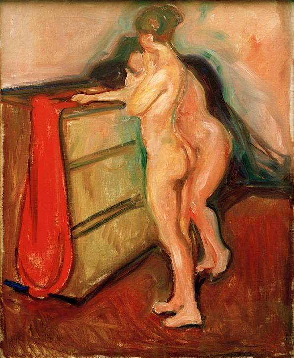 Dos desnudos de mujer – Edvard Munch Edvard Munch mx.artemisreproduction.com